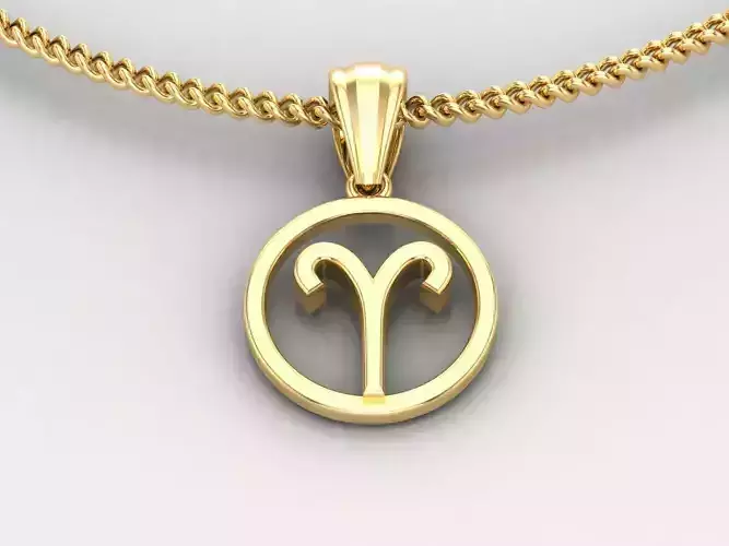 Aries Pendant V2