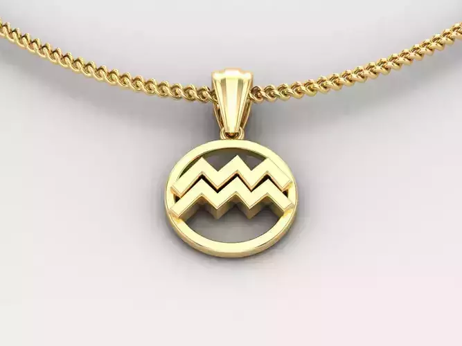 Aquarius Pendant V2