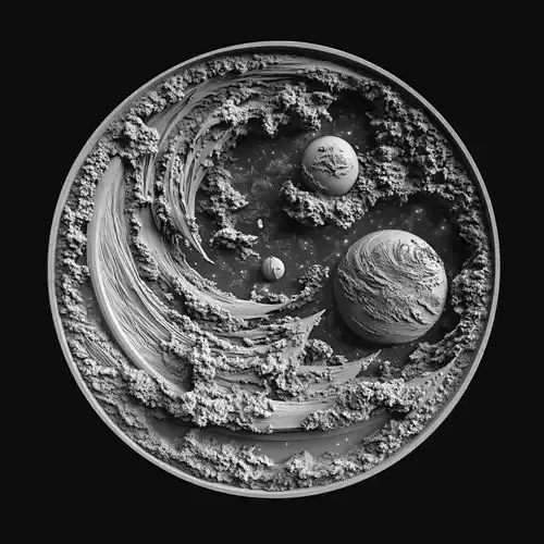 Celestial Landscape Relief