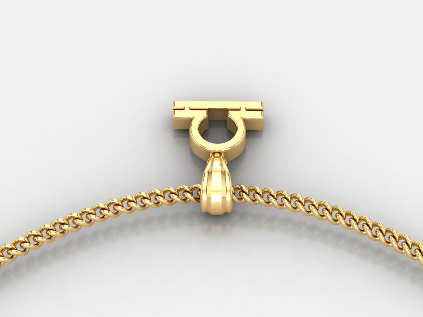 Libra Pendant V4 3D print model_4