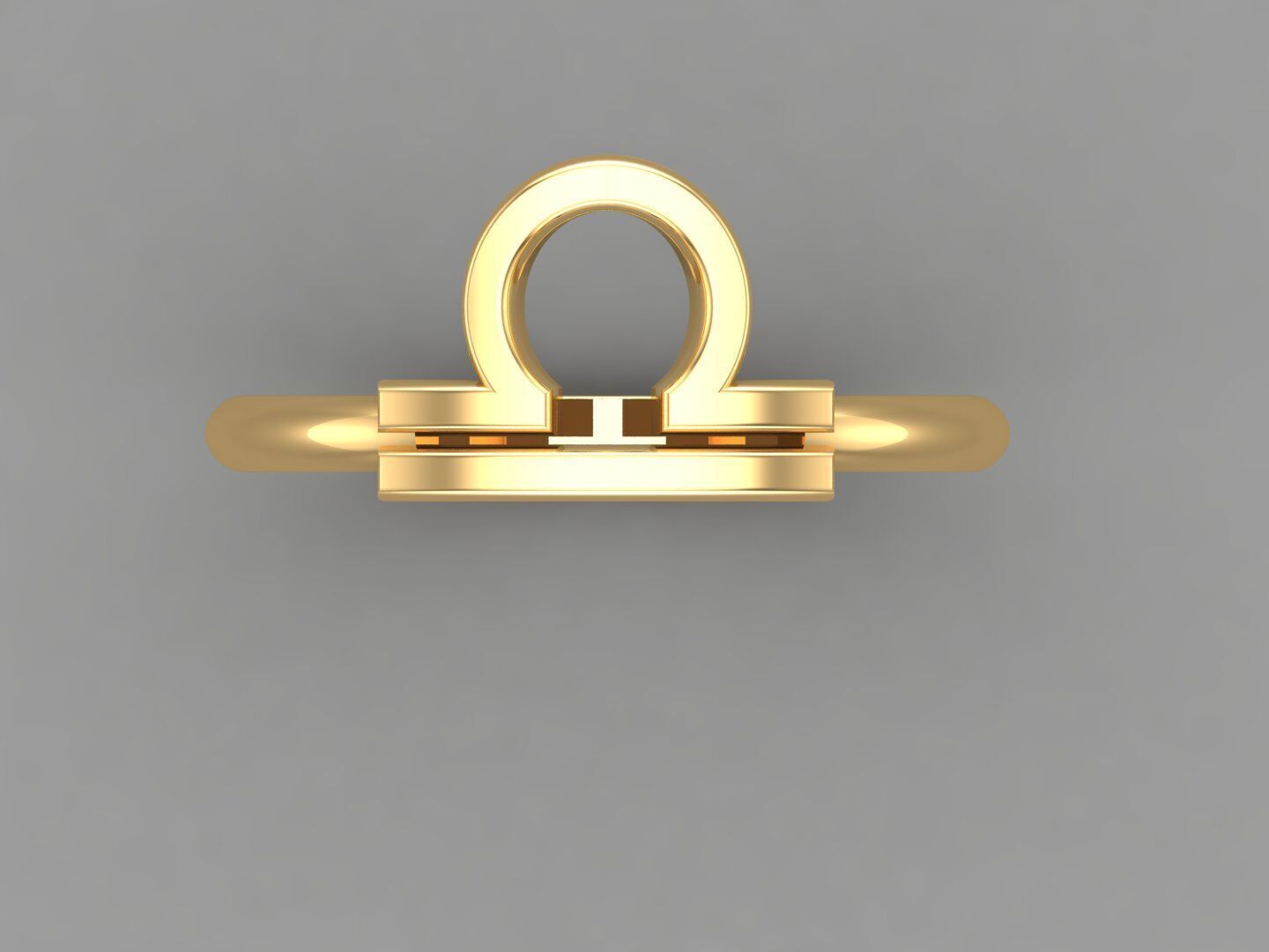 Libra Ring V1 3D print model_3