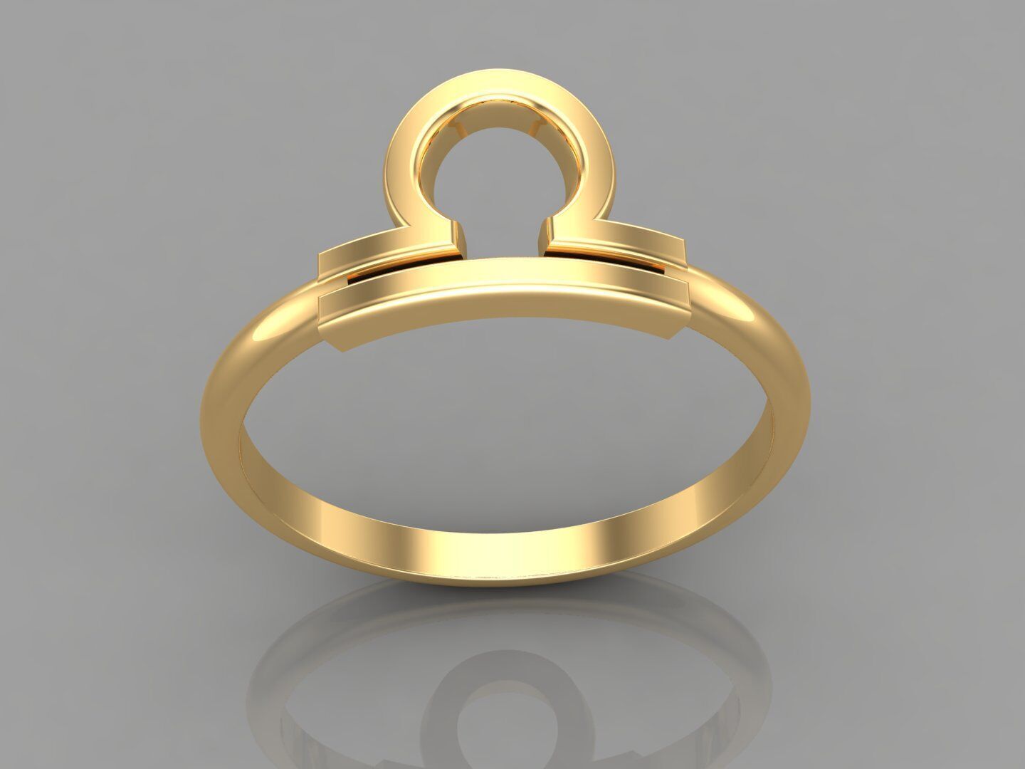 Libra Ring V1 3D print model_1