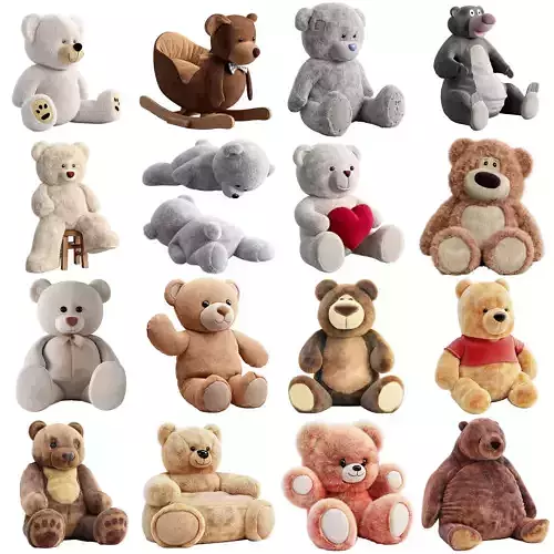 teddy bear collection