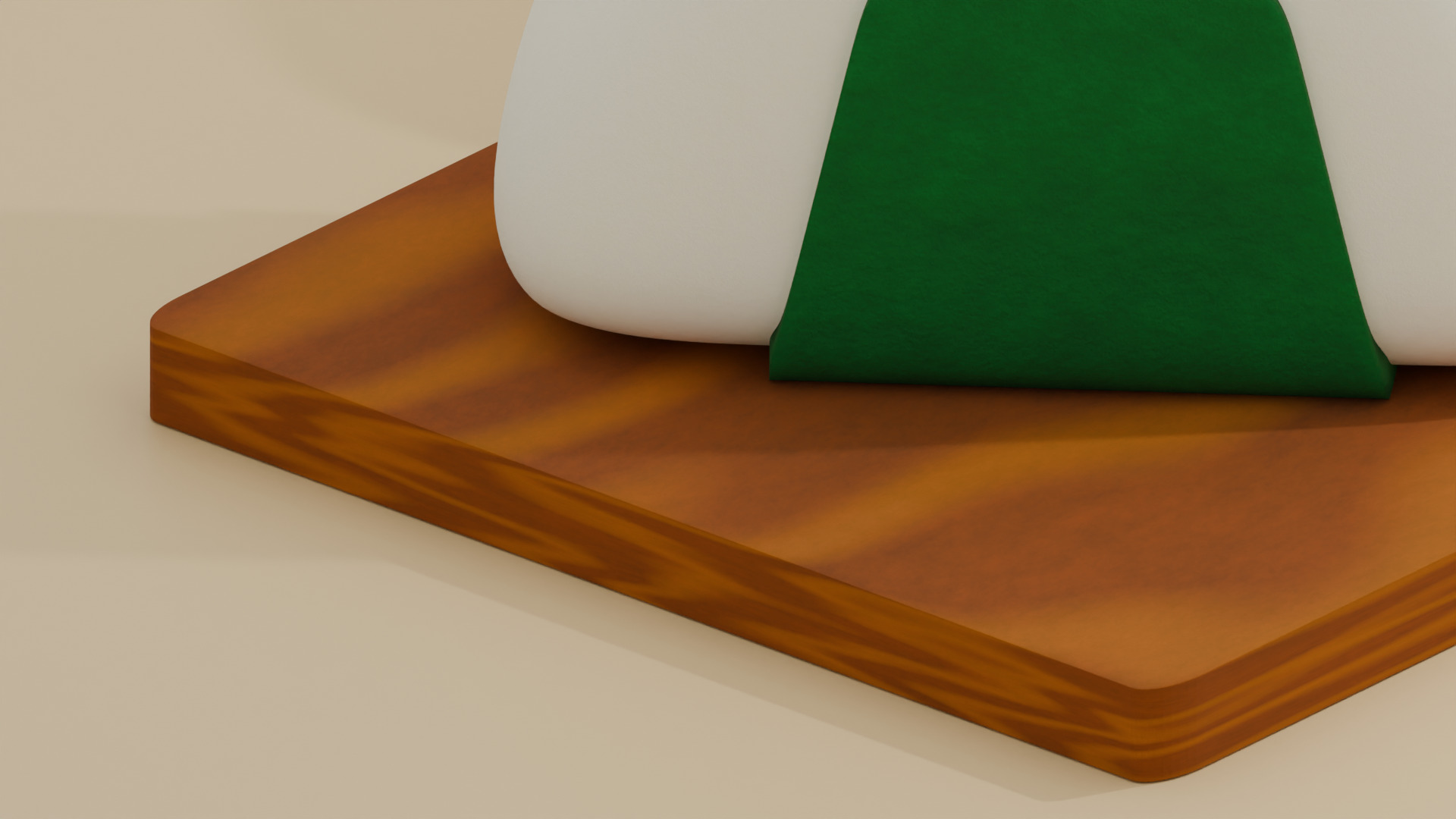 Rice Balls  Low-poly 3D model_8