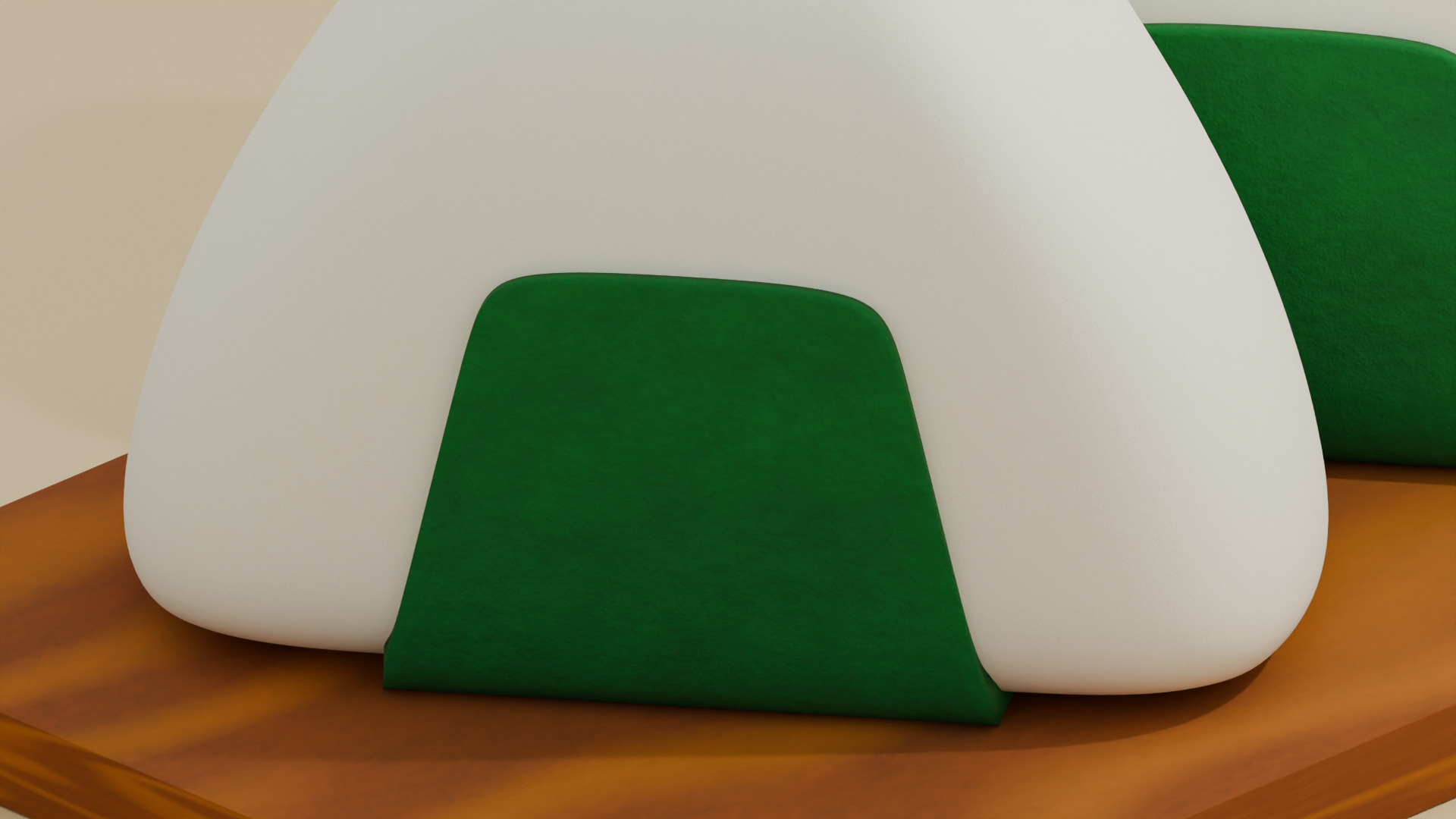 Rice Balls  Low-poly 3D model_5