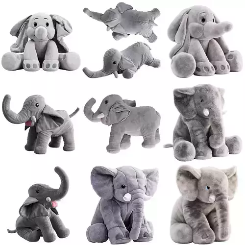 elephant toy collection