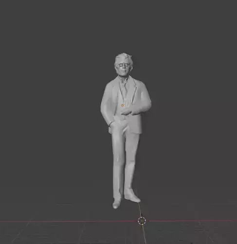 Gustav Mahler 3D print model