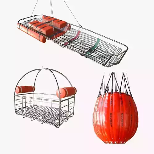 Helicopter Rescue Equipment Collection 