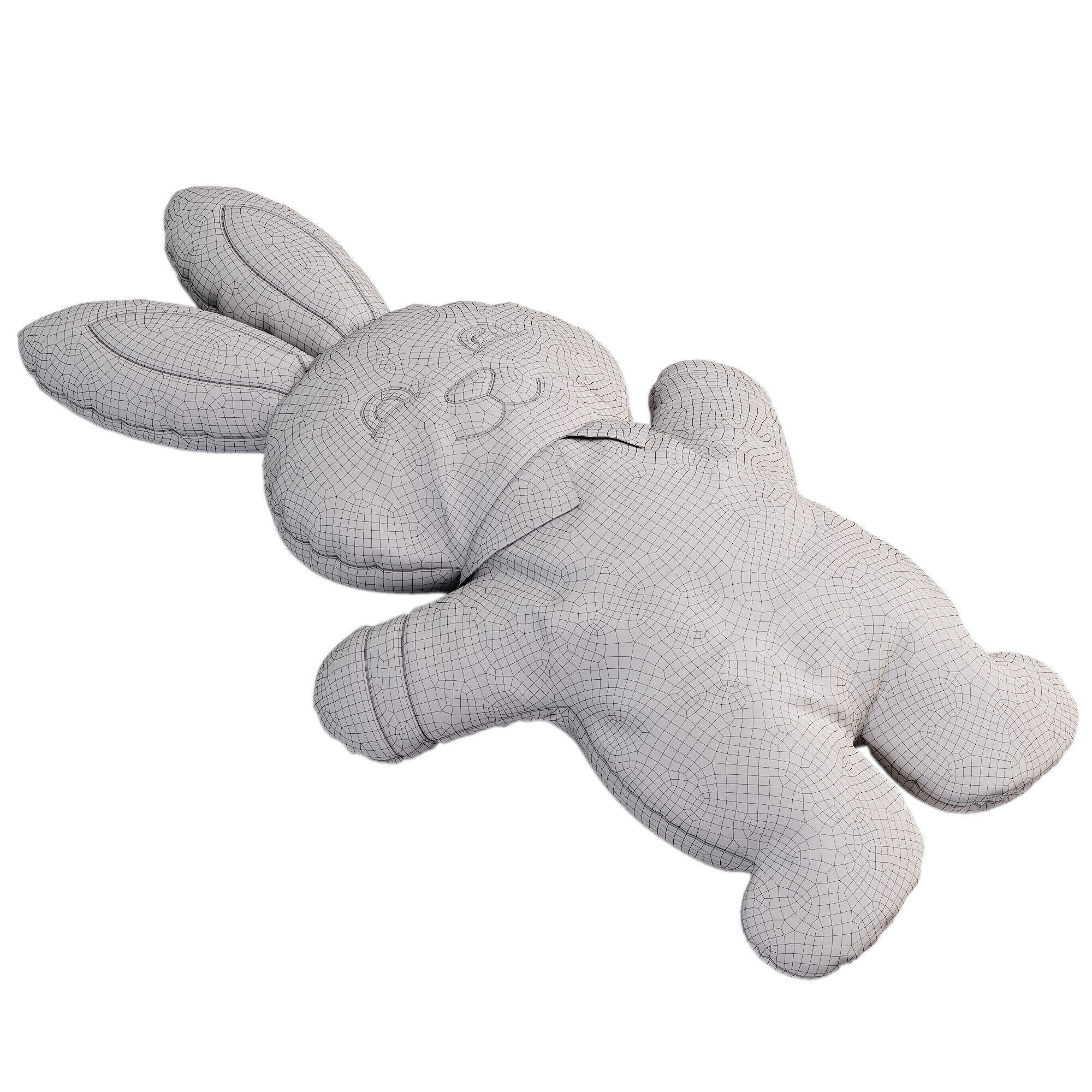 rabbit toy collection 3D model_18