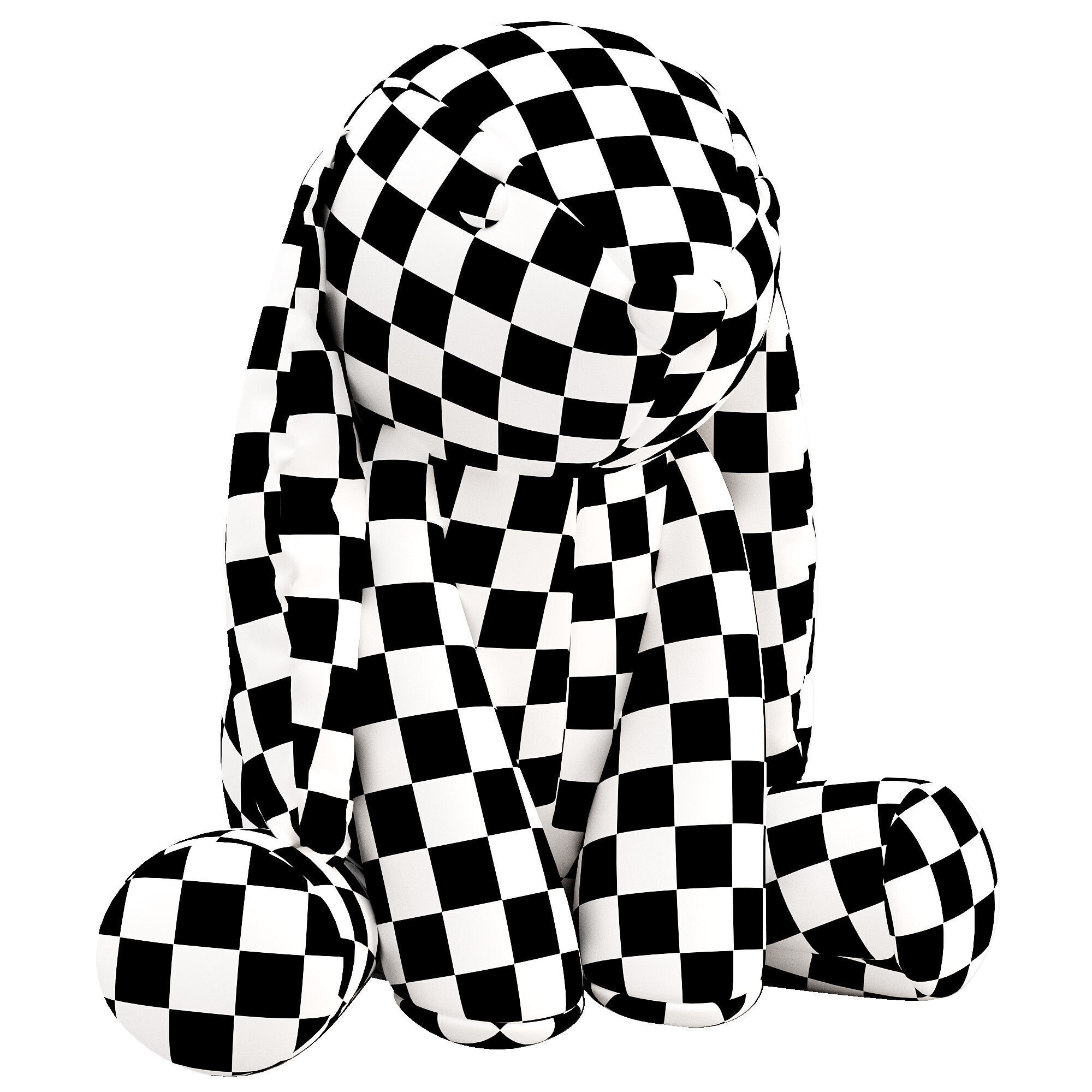 rabbit toy collection 3D model_12