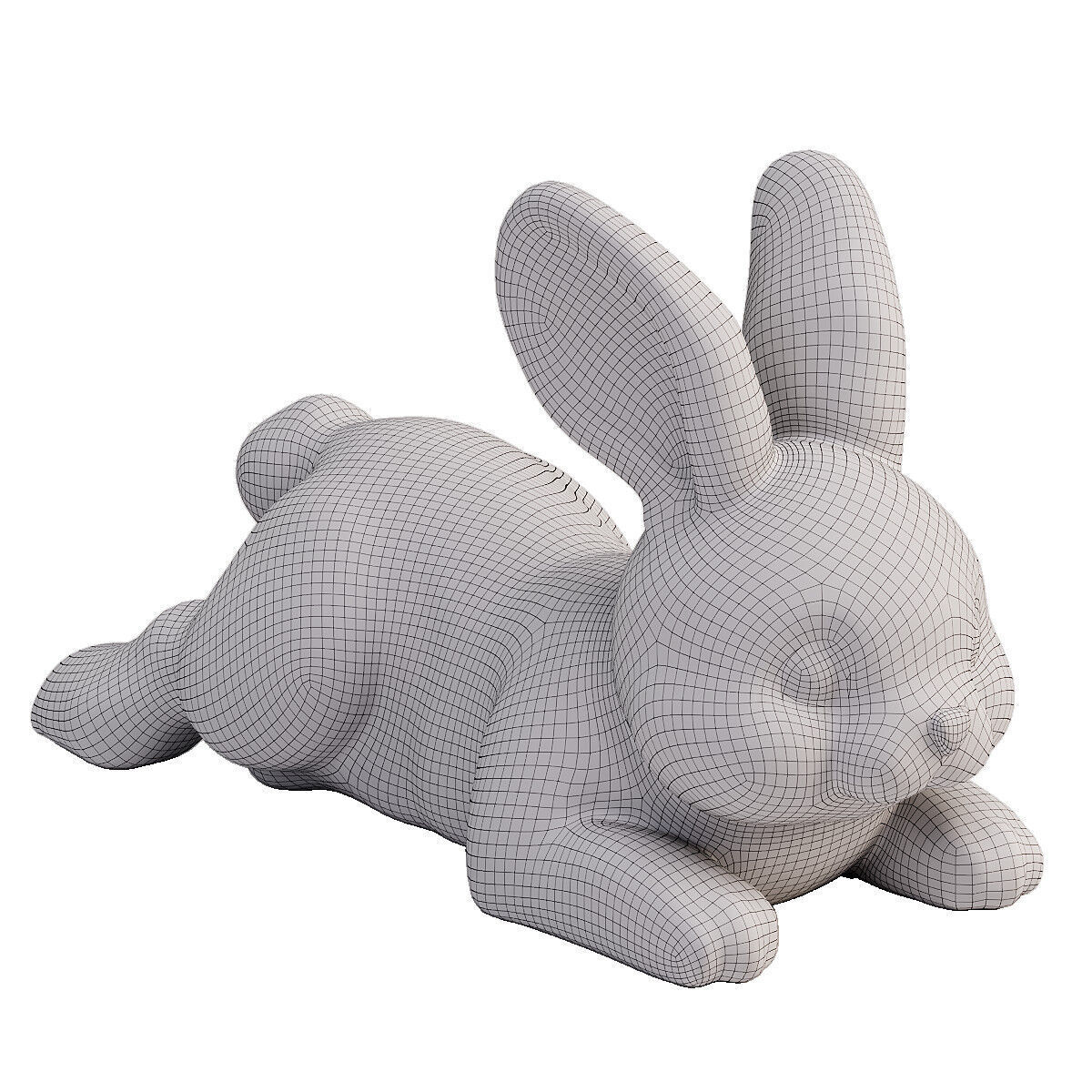 rabbit toy collection 3D model_11