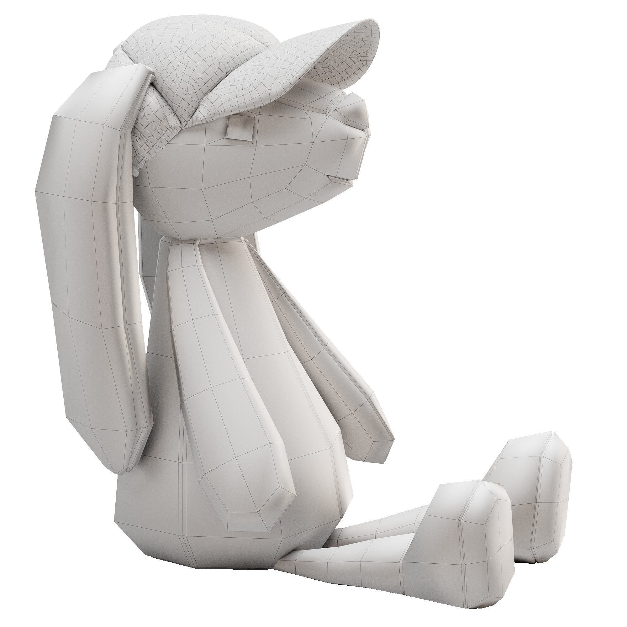 rabbit toy collection 3D model_25