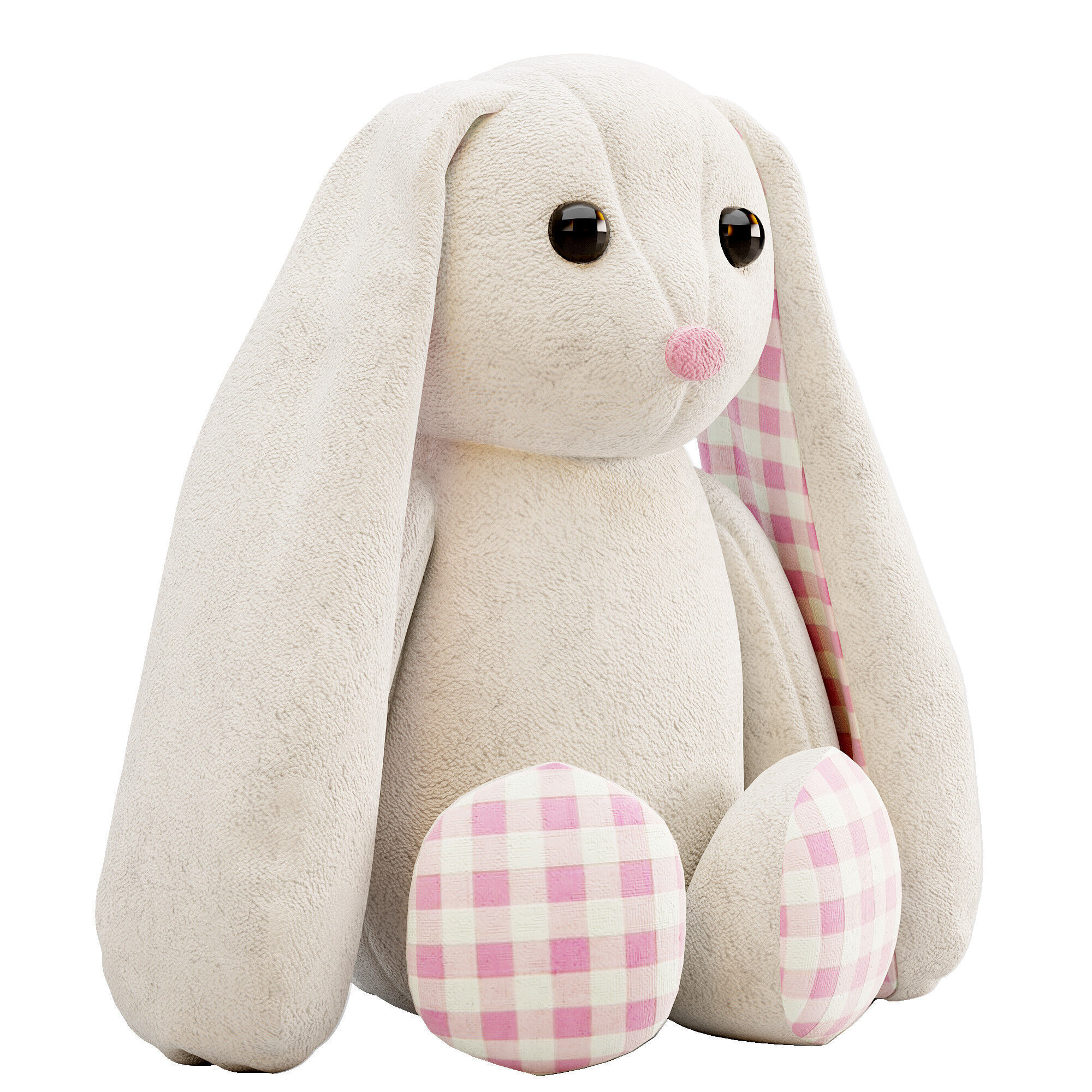 rabbit toy collection 3D model_9
