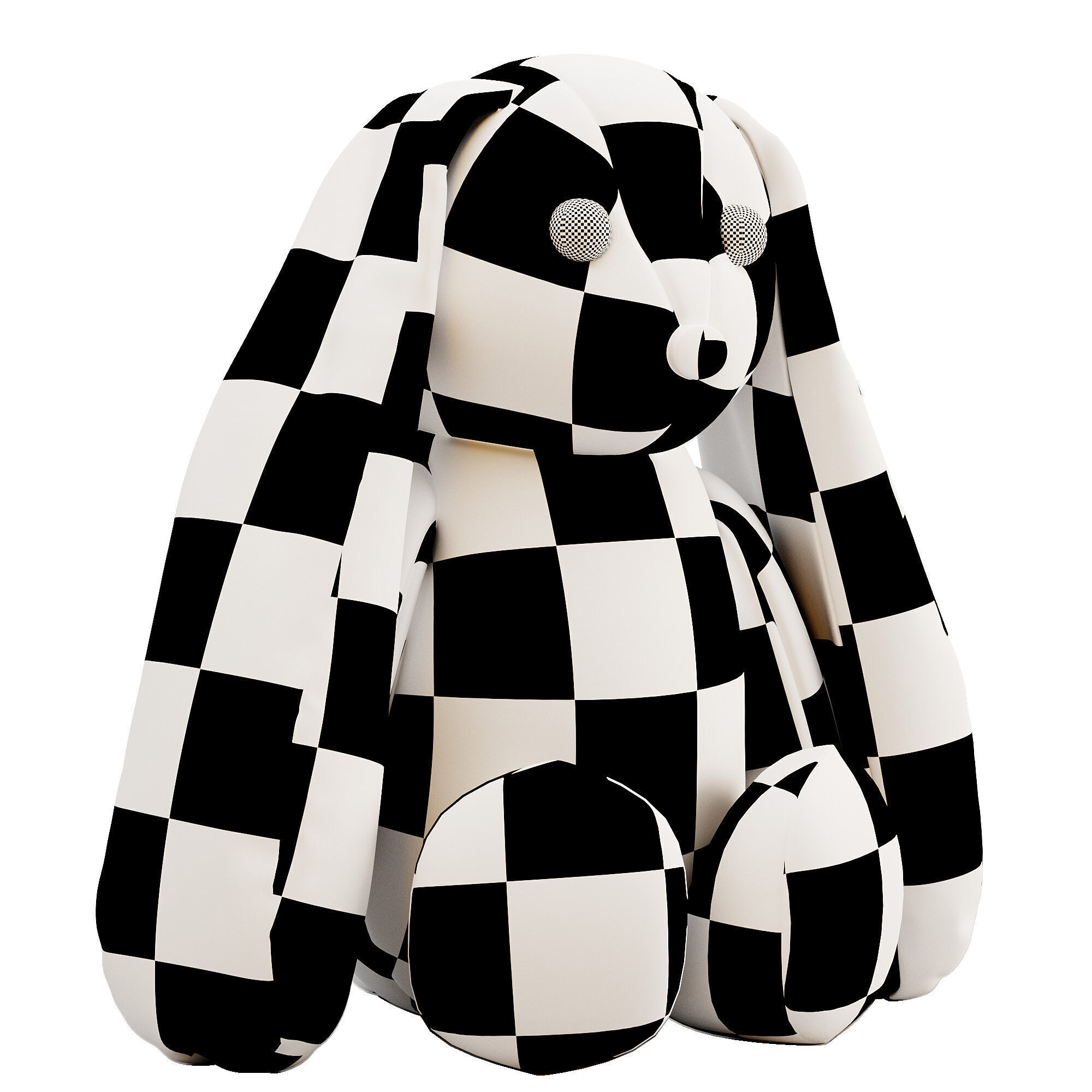 rabbit toy collection 3D model_24