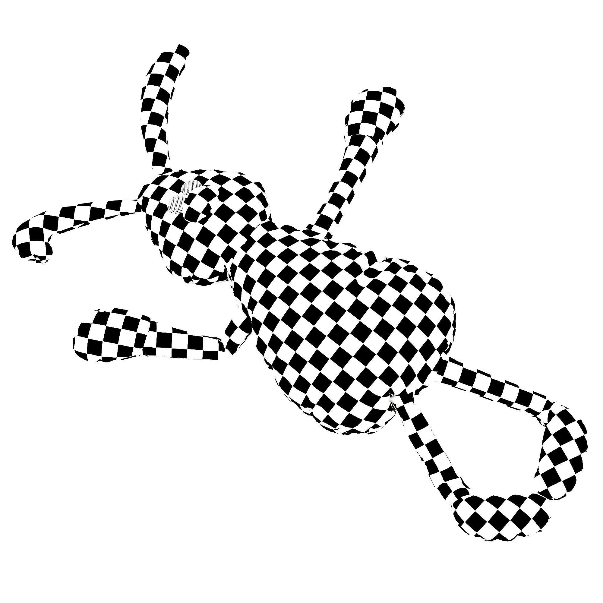 rabbit toy collection 3D model_16