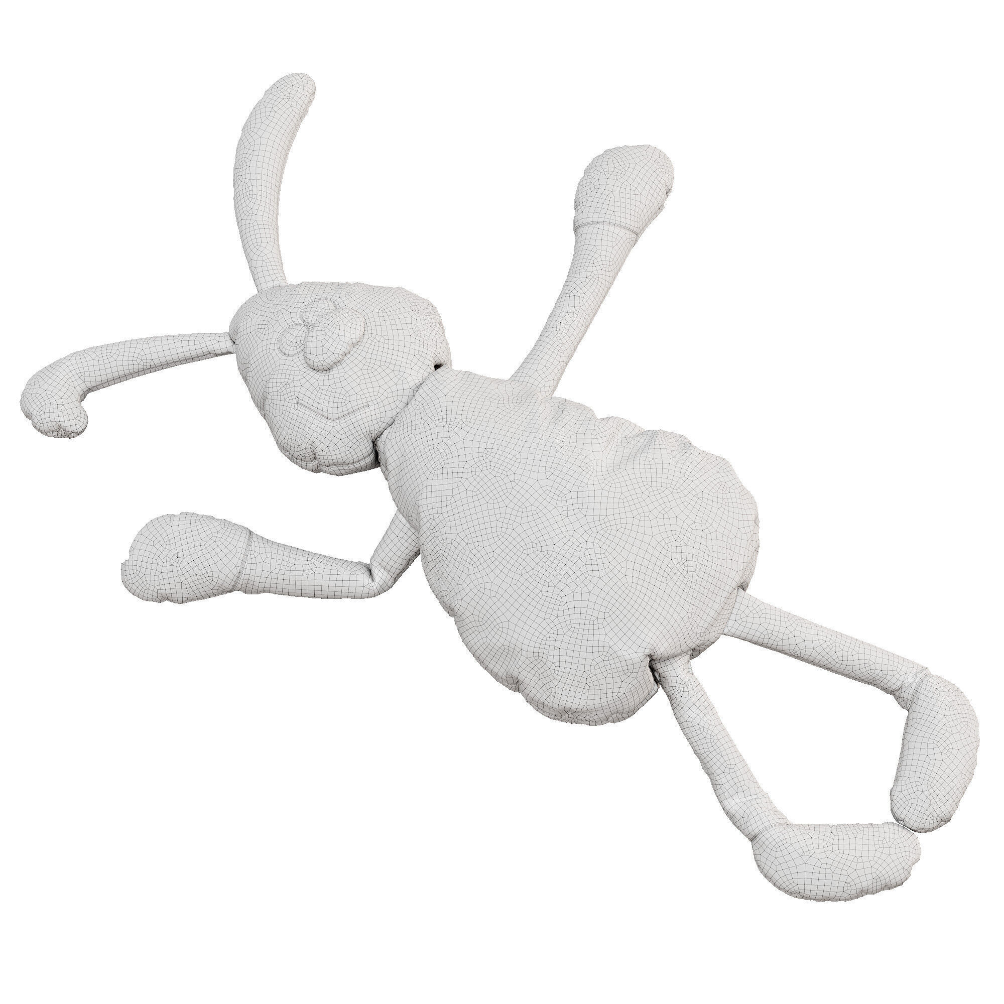 rabbit toy collection 3D model_17