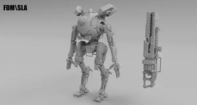 Northstar inspired by Titanfall 2 STL Files for 3D Printing