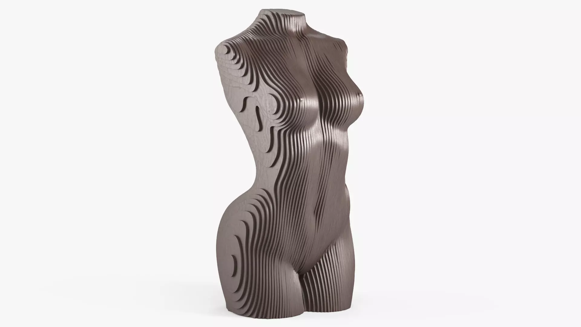 Woman Body - Parametric Sculpture  3D model_0