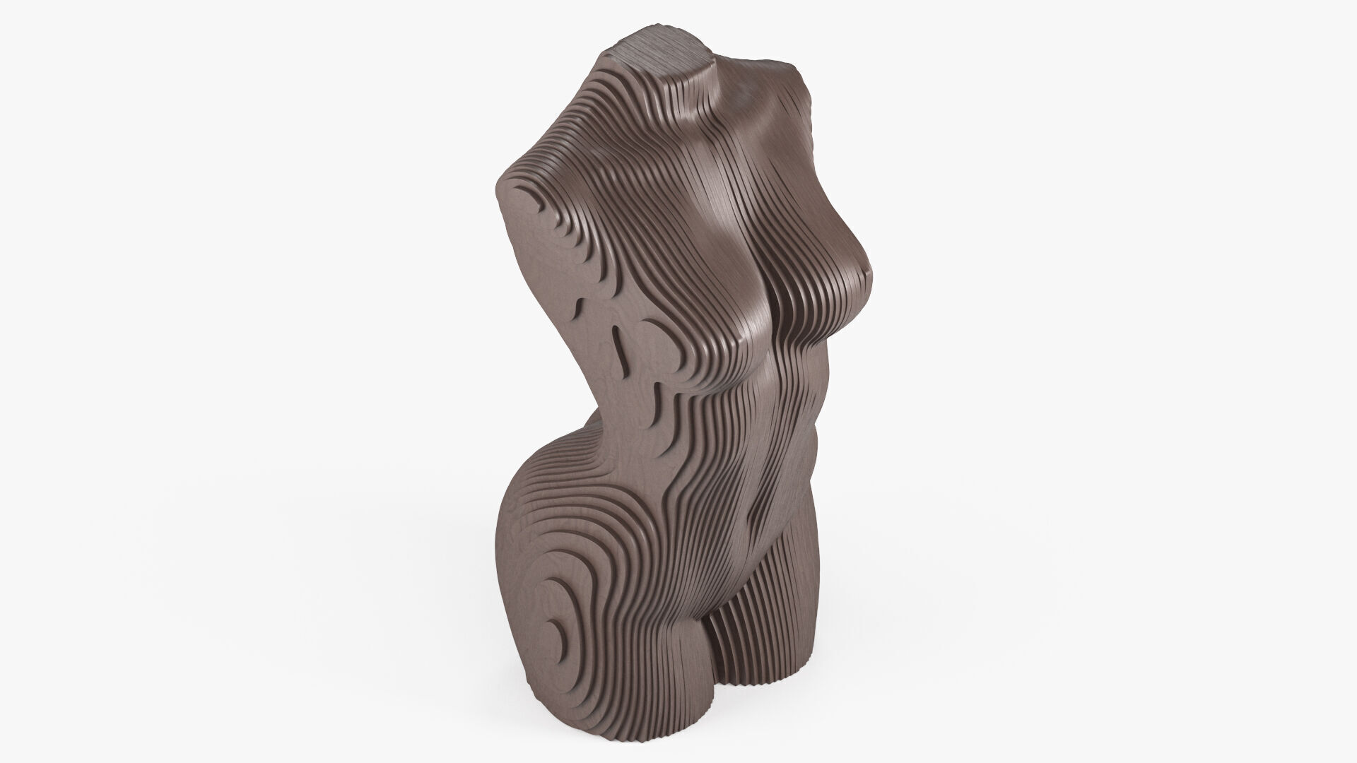 Woman Body - Parametric Sculpture  3D model_10