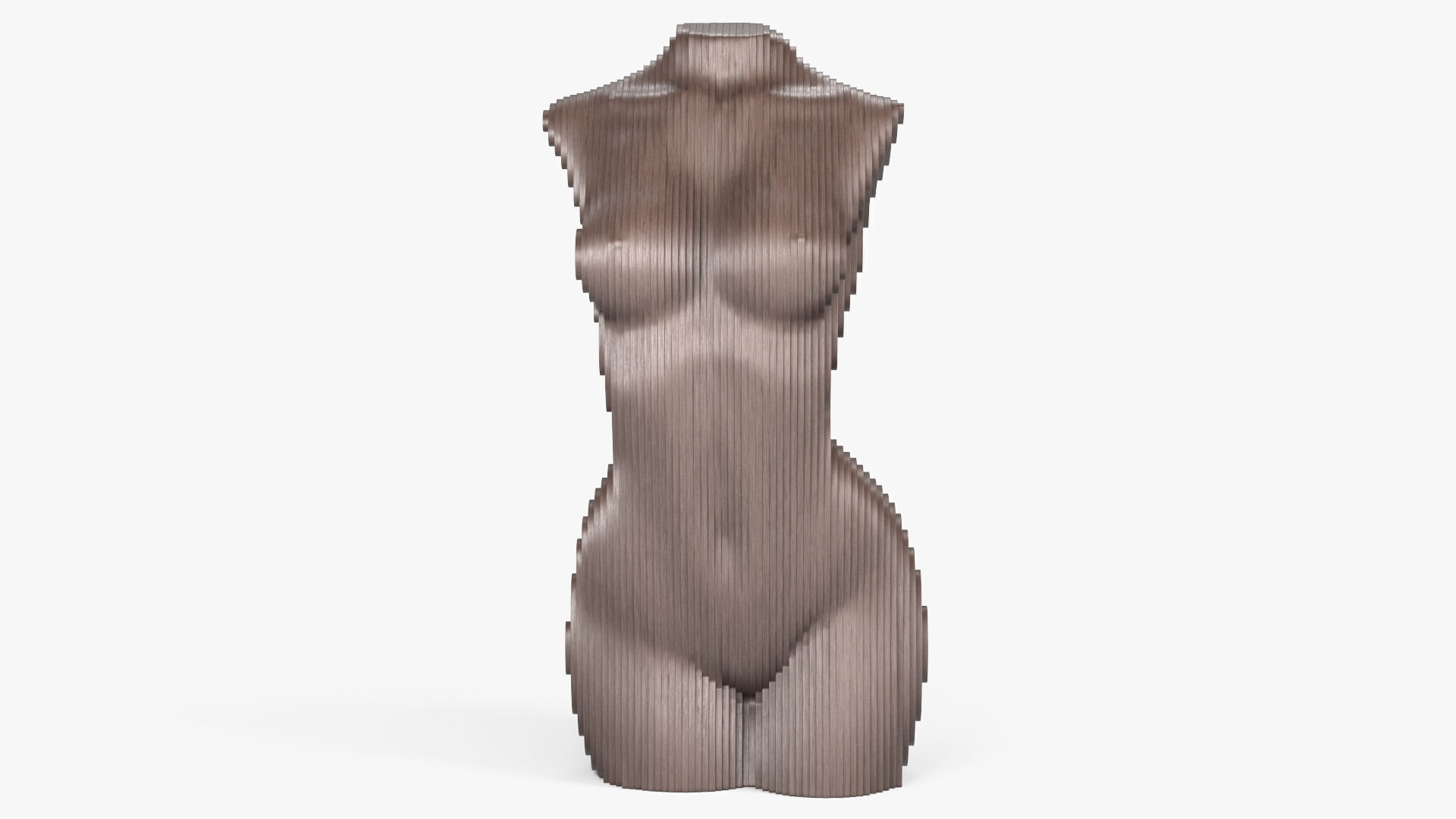 Woman Body - Parametric Sculpture  3D model_4