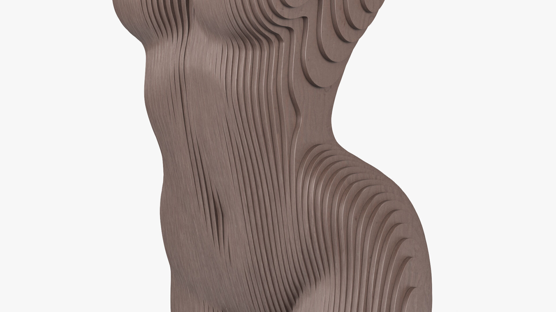 Woman Body - Parametric Sculpture  3D model_12