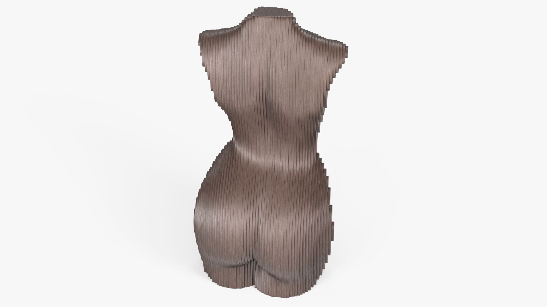 Woman Body - Parametric Sculpture  3D model_8