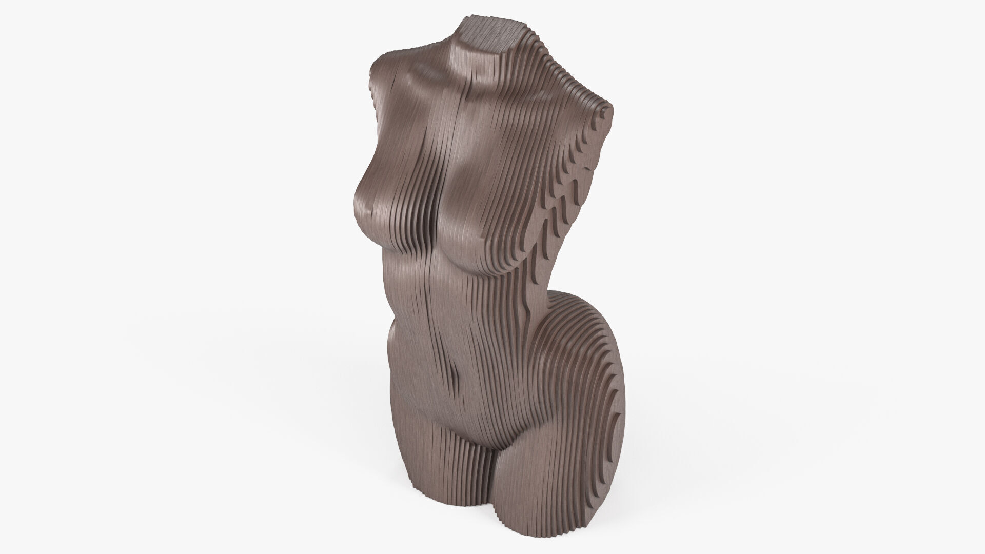 Woman Body - Parametric Sculpture  3D model_6