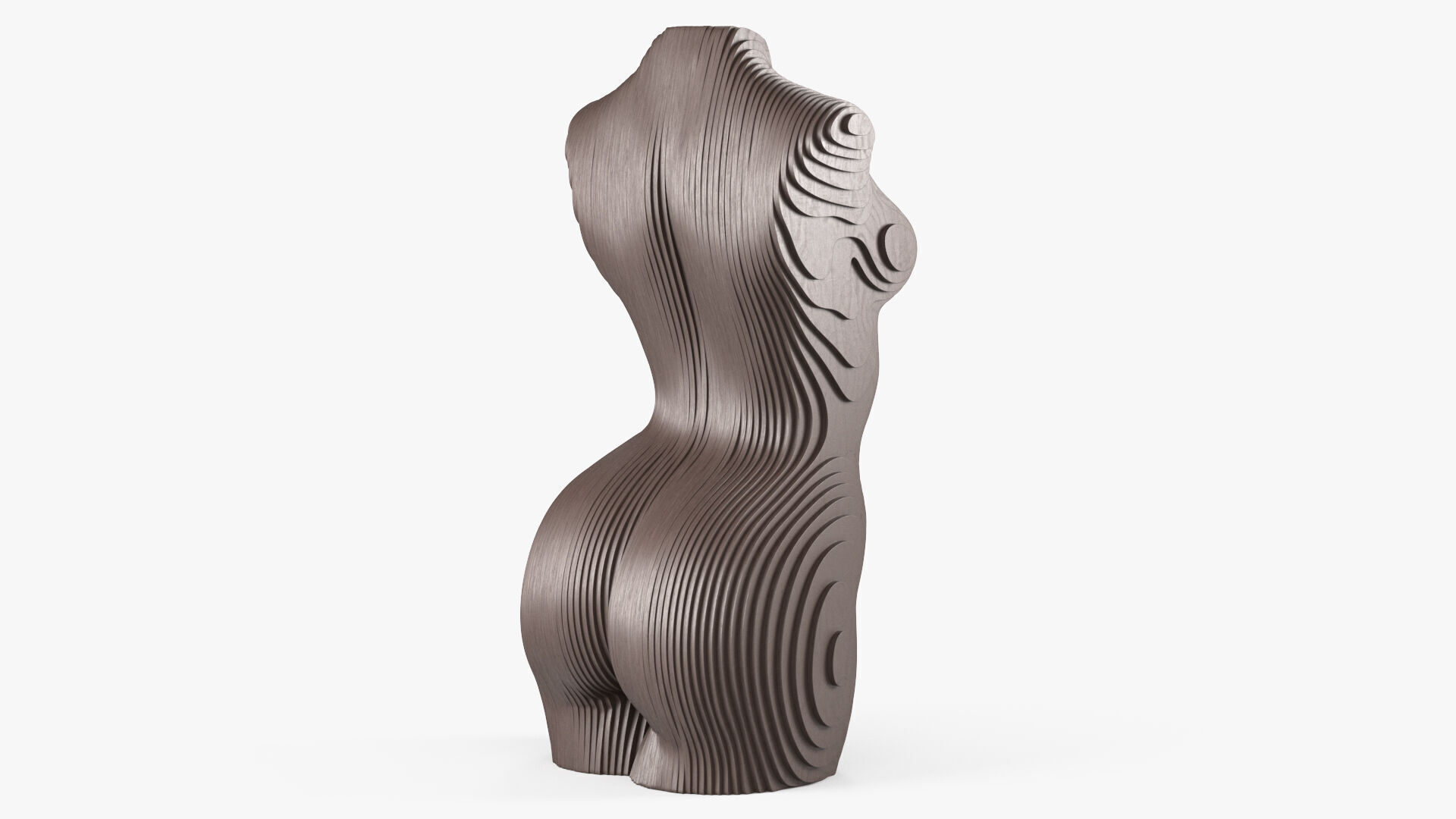 Woman Body - Parametric Sculpture  3D model_3