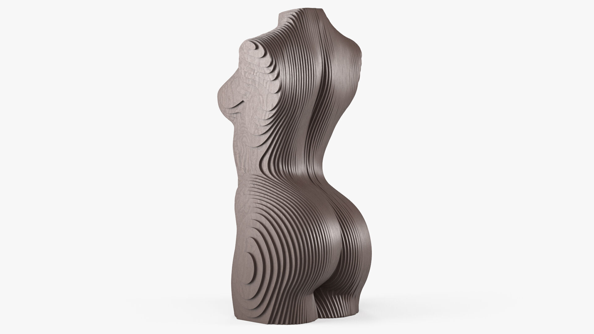 Woman Body - Parametric Sculpture  3D model_2