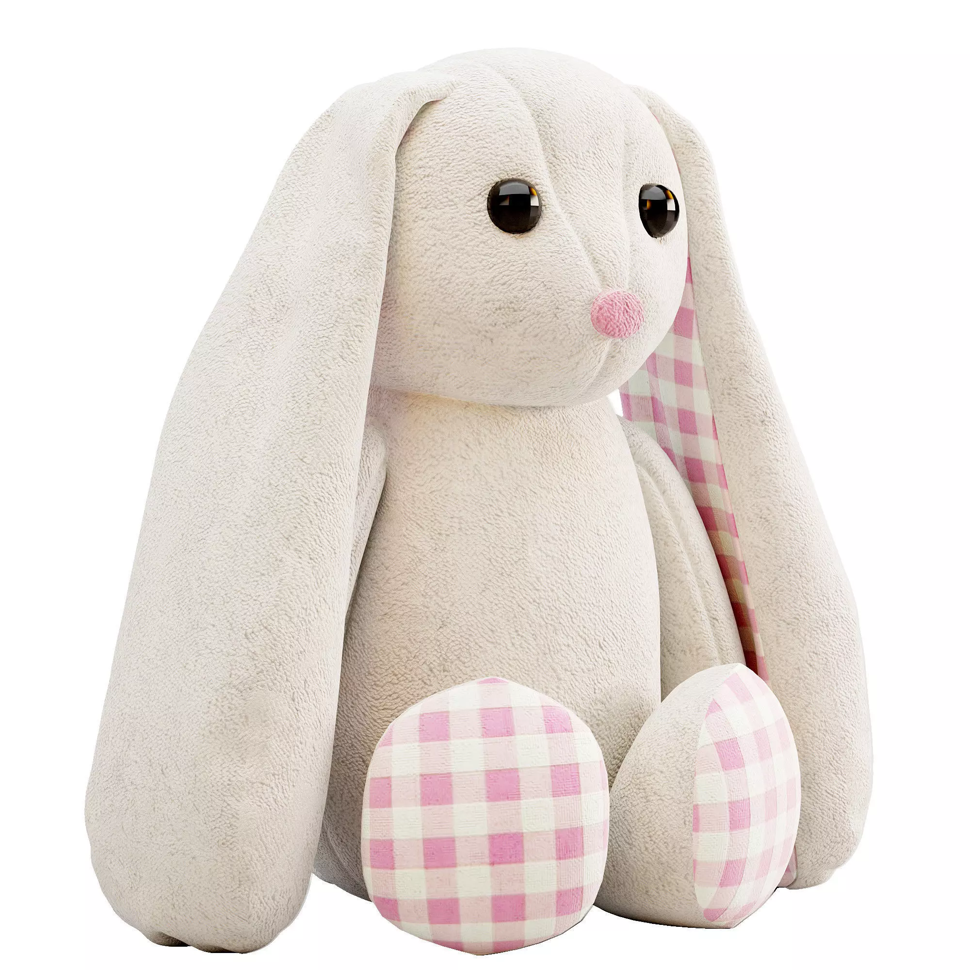 rabbit toy 3D model_0