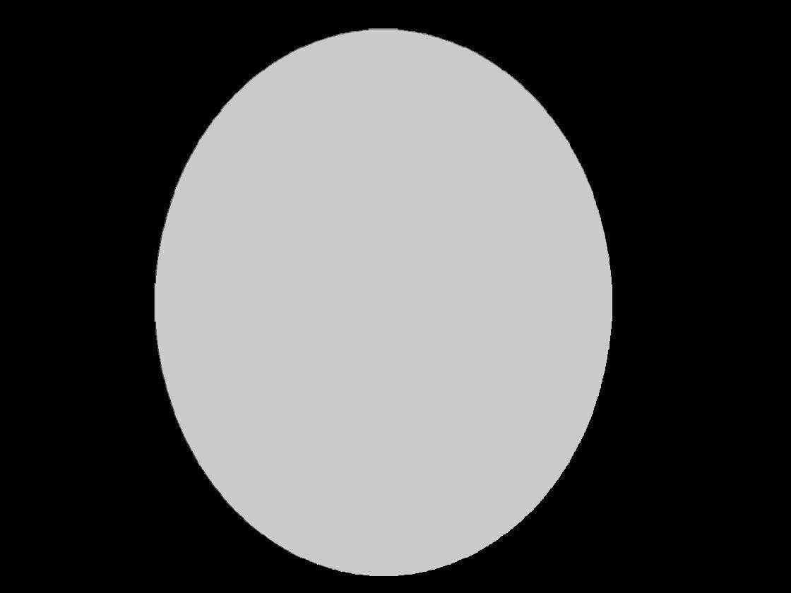 Oval Tree Landscape Relief 3D print model_4