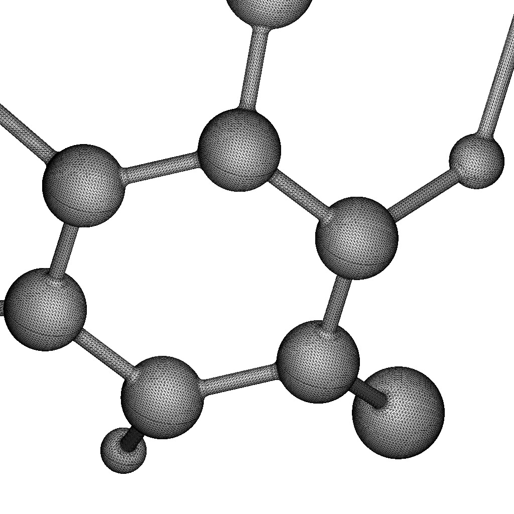 Levothyroxine Molecular Structure 3D print model_9