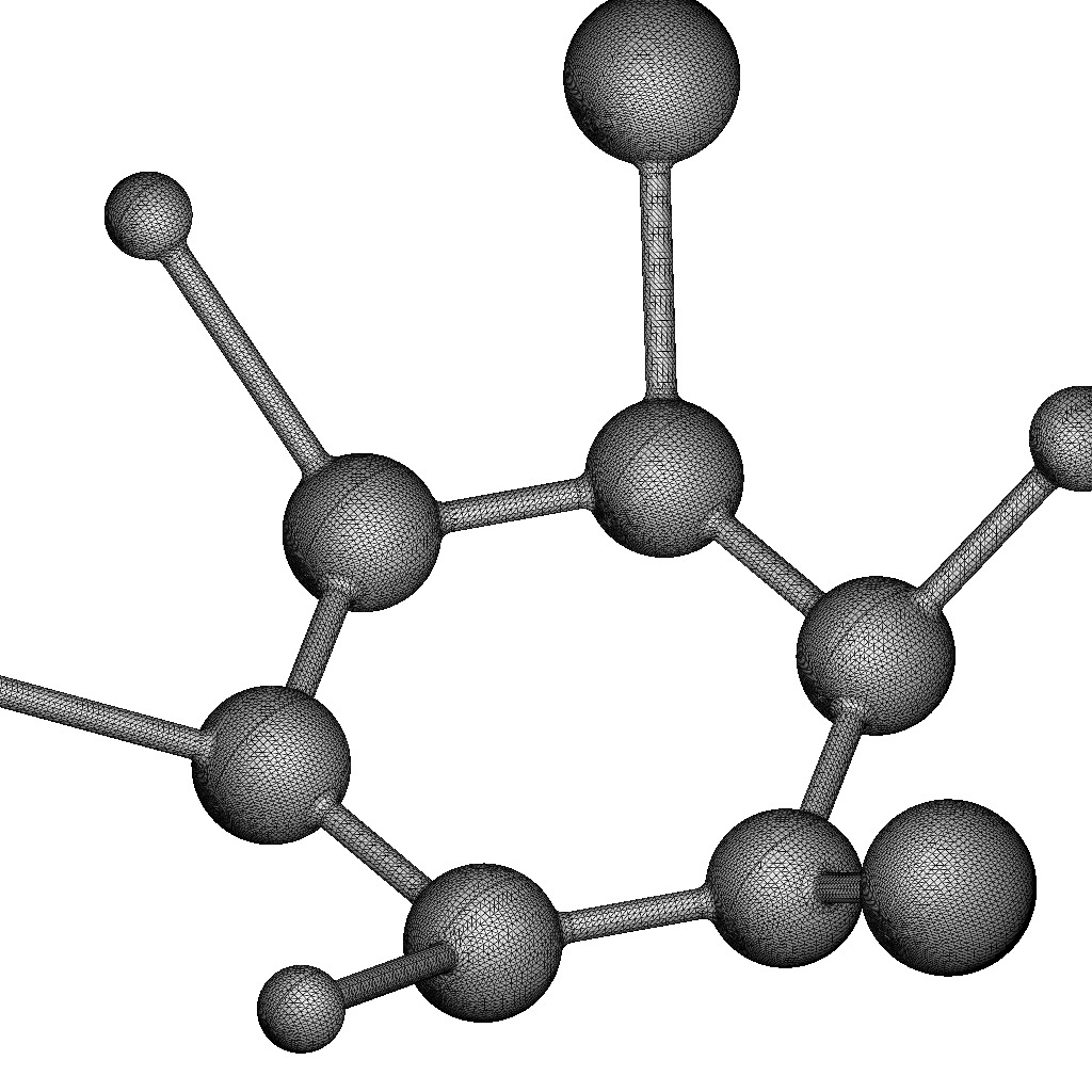 Levothyroxine Molecular Structure 3D print model_6