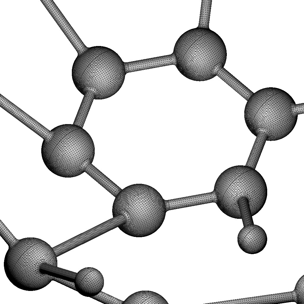 Levothyroxine Molecular Structure 3D print model_7