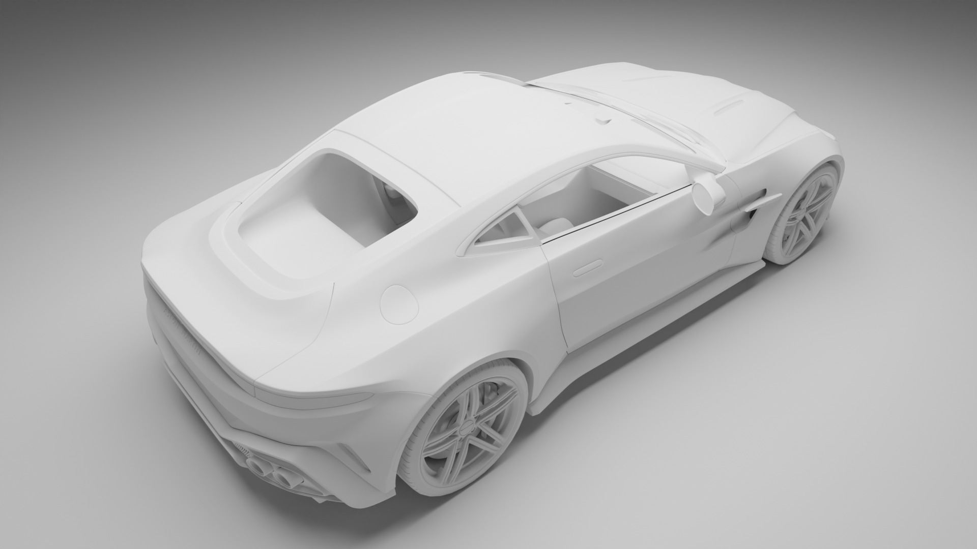 ASTON MARTIN VANTAGE 2025 3D model_9