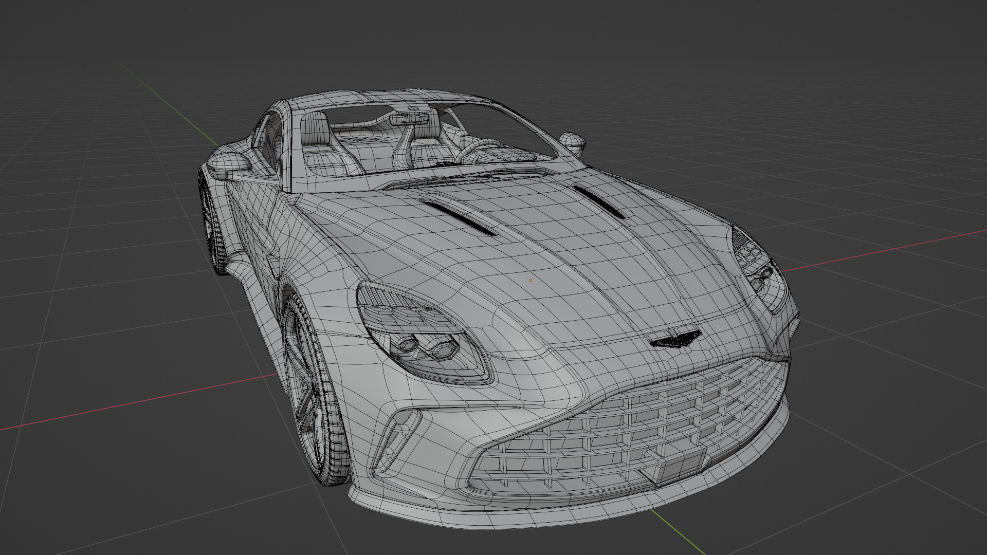 ASTON MARTIN VANTAGE 2025 3D model_13