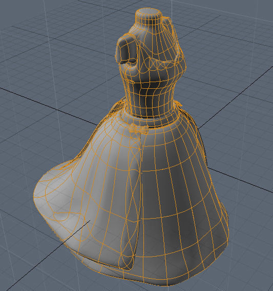 Wedding Dress 3d model 3D model_13