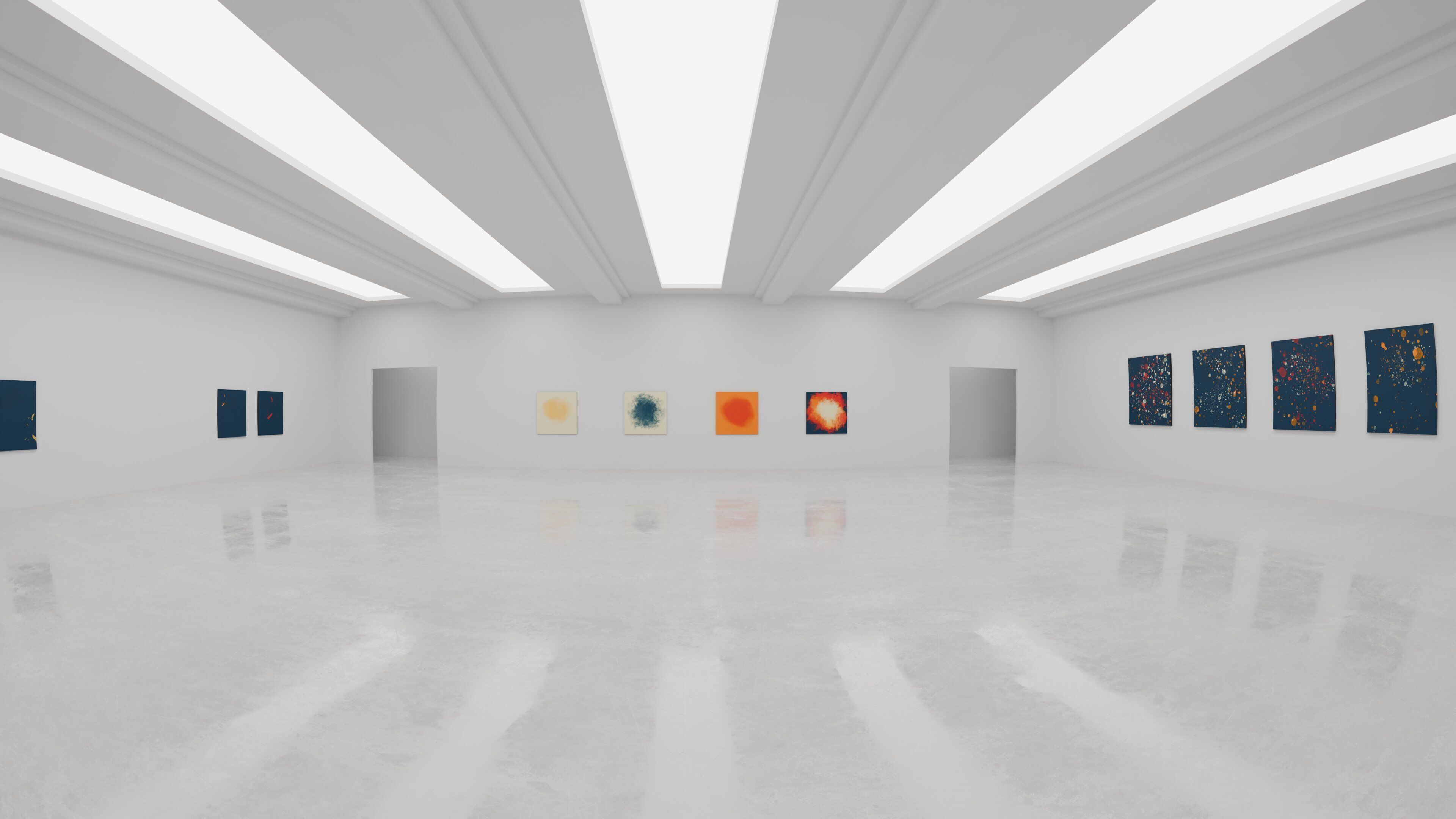 Art Museum Gallery Interior 48 Low-poly 3D model_4