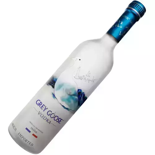 Grey Goose Vodka Alcohol Bottle