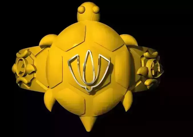 tortoise ring 3dm file 3D print model