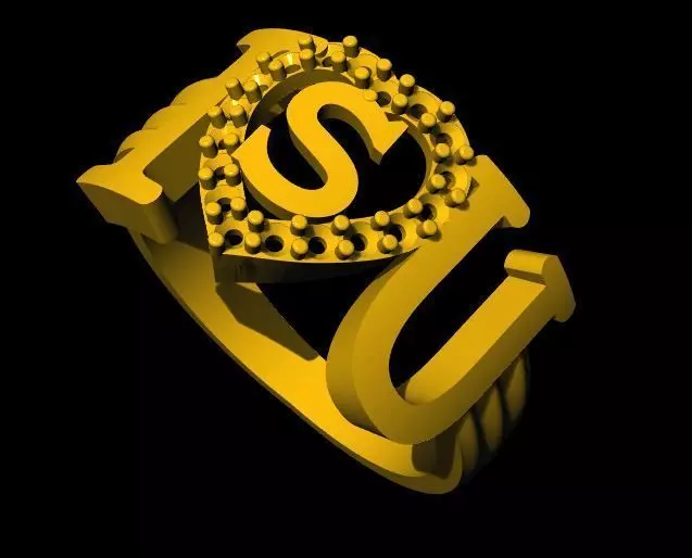 heart ring 3dm file 3D print model_0