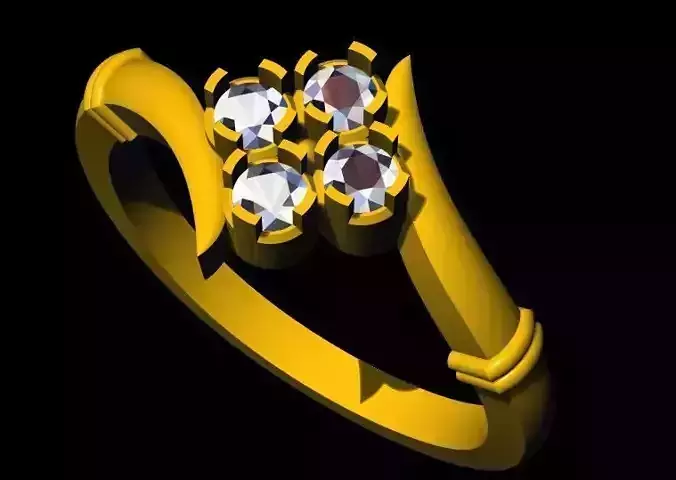 diamond ring 3dm file