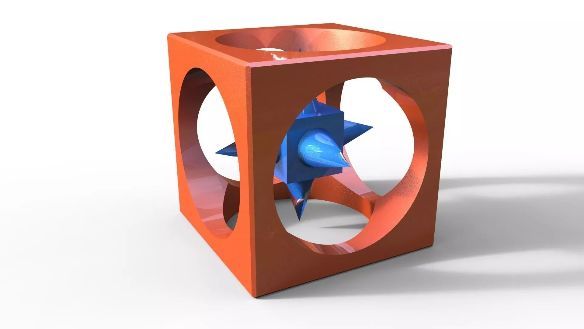 Cubo loco 3D model_0