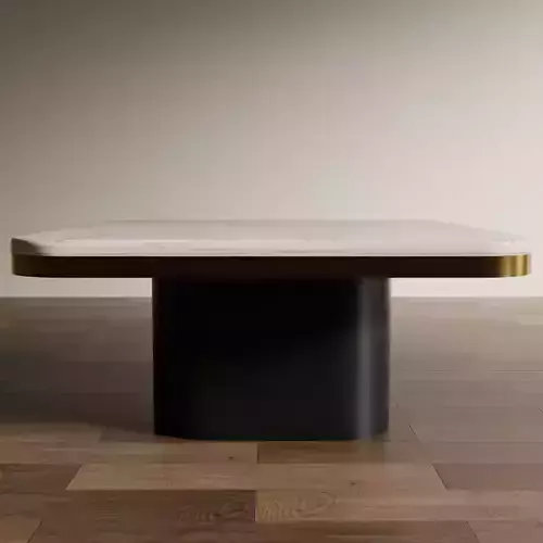 Modern Marble Square Coffee Table