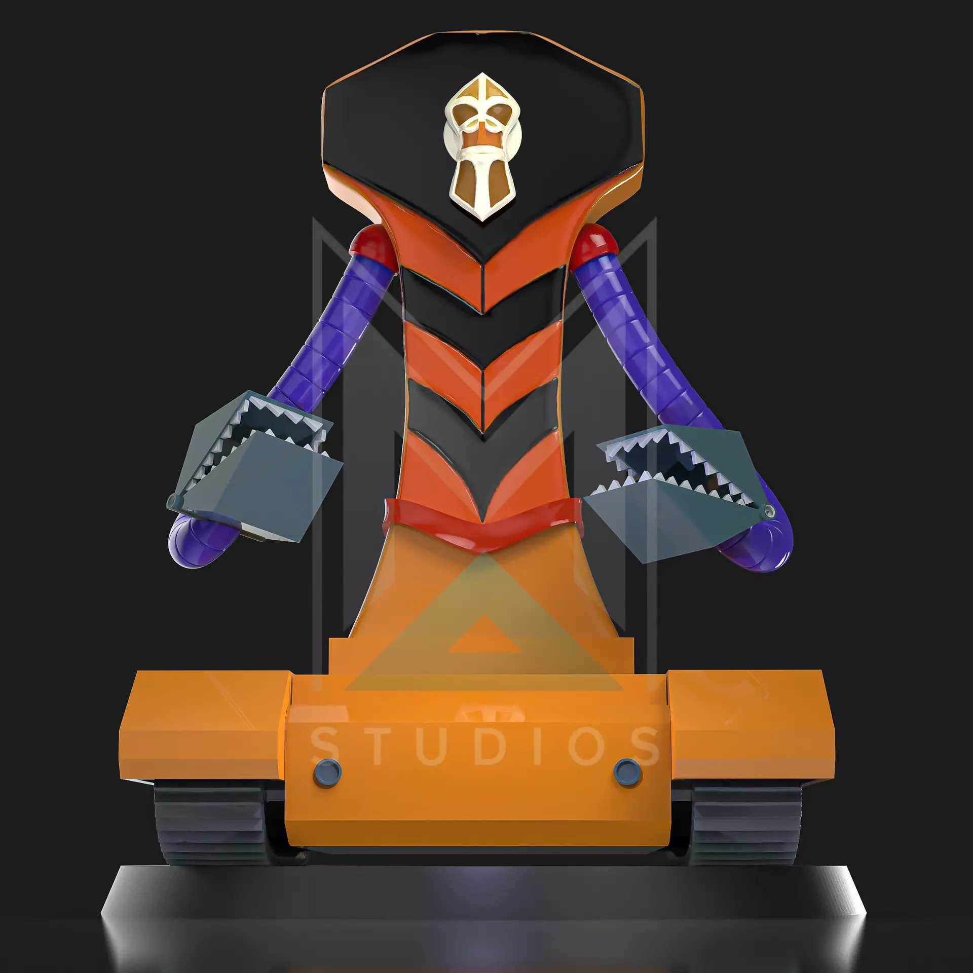 Giant F3 Mazinger Z 3D print model_0