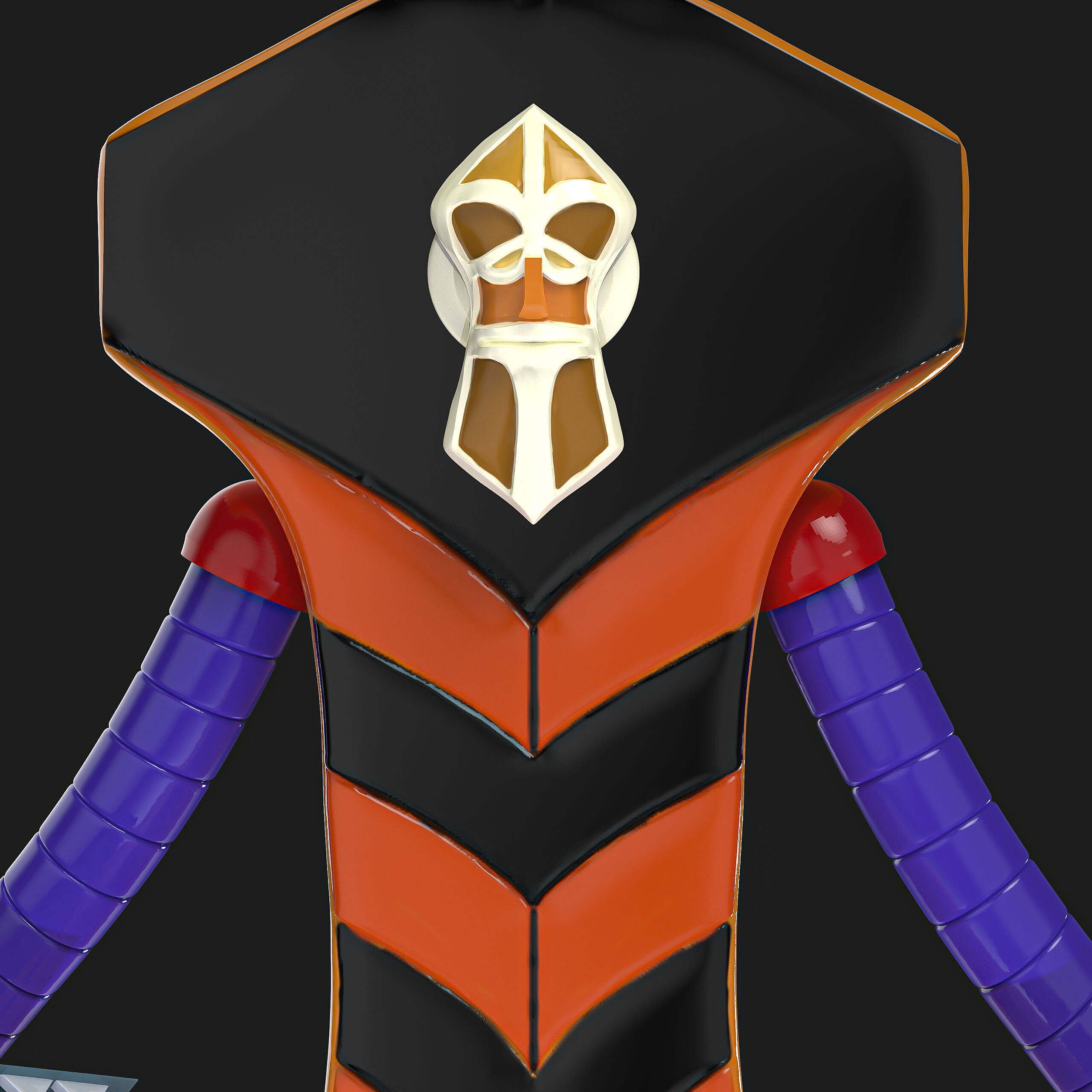 Giant F3 Mazinger Z 3D print model_4