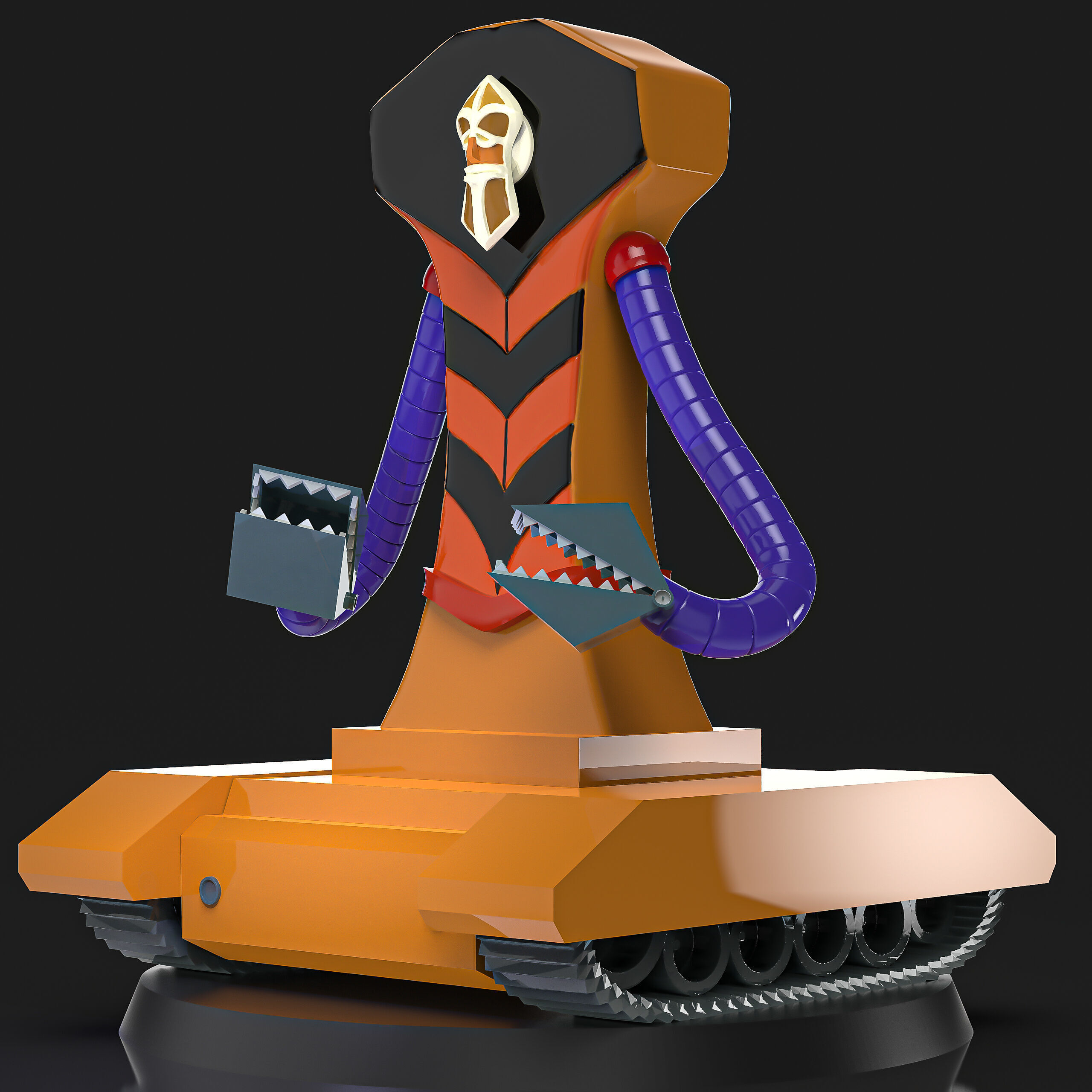 Giant F3 Mazinger Z 3D print model_2