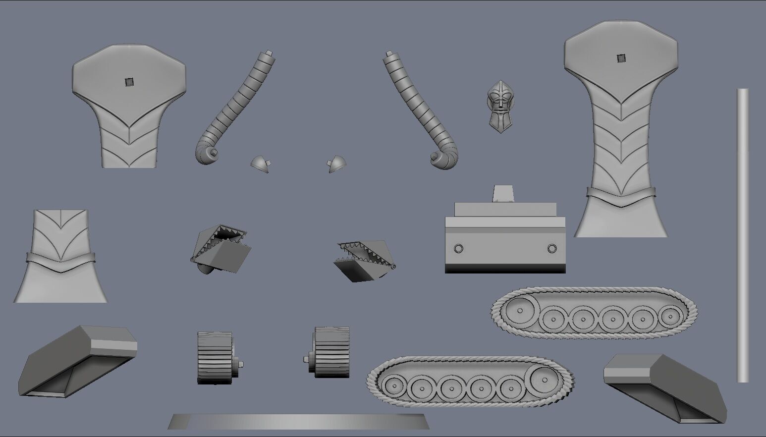 Giant F3 Mazinger Z 3D print model_6