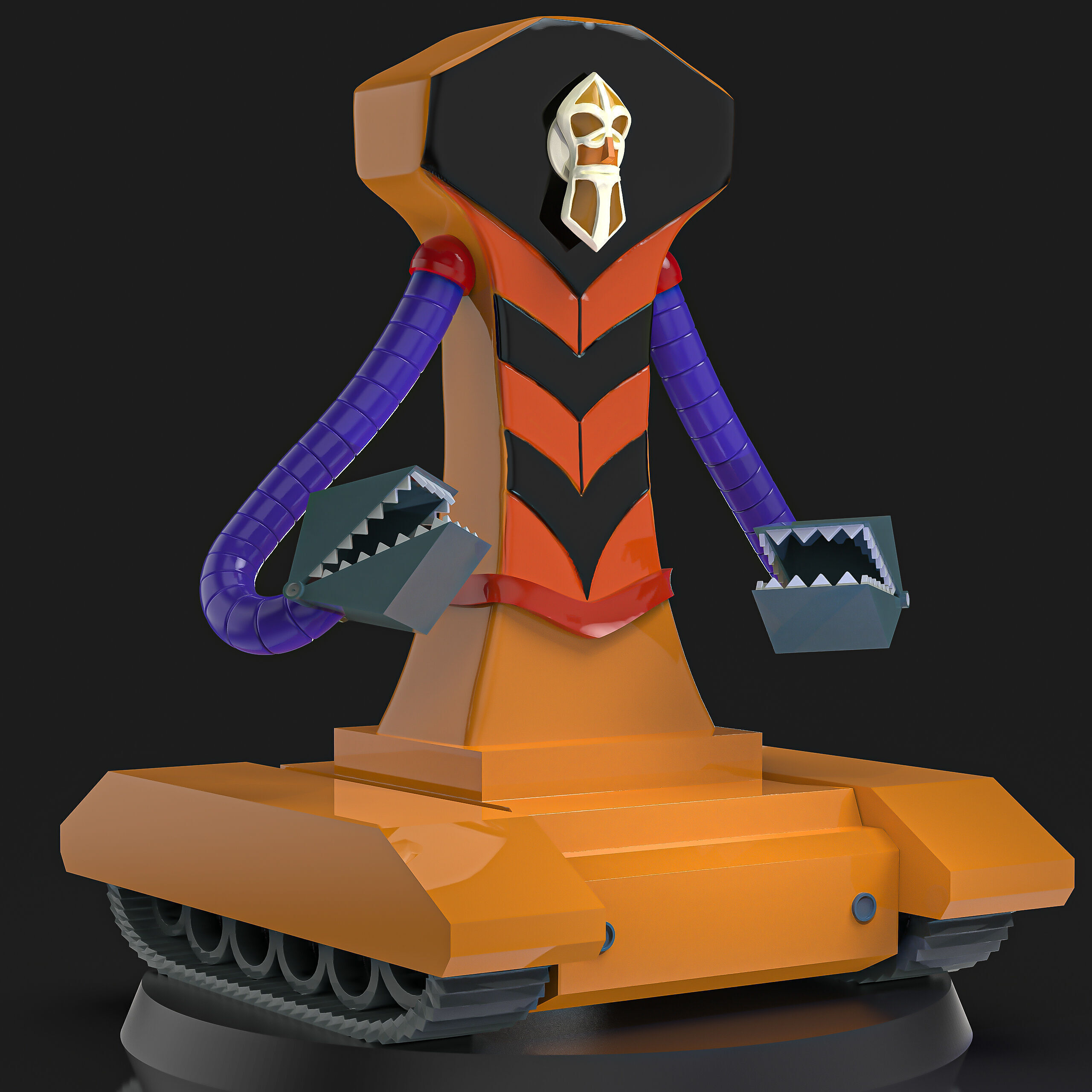 Giant F3 Mazinger Z 3D print model_1