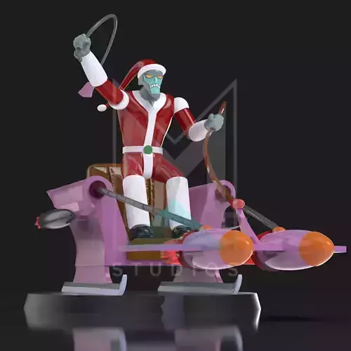 Satan Claus P10 Mazinger Z 3D print model